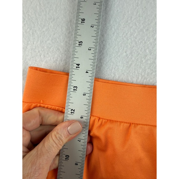 TAIL Women's Athletic Skort Orange Ruffle Hem‎ Tennis Golf Activewear - Picture 3 of 5